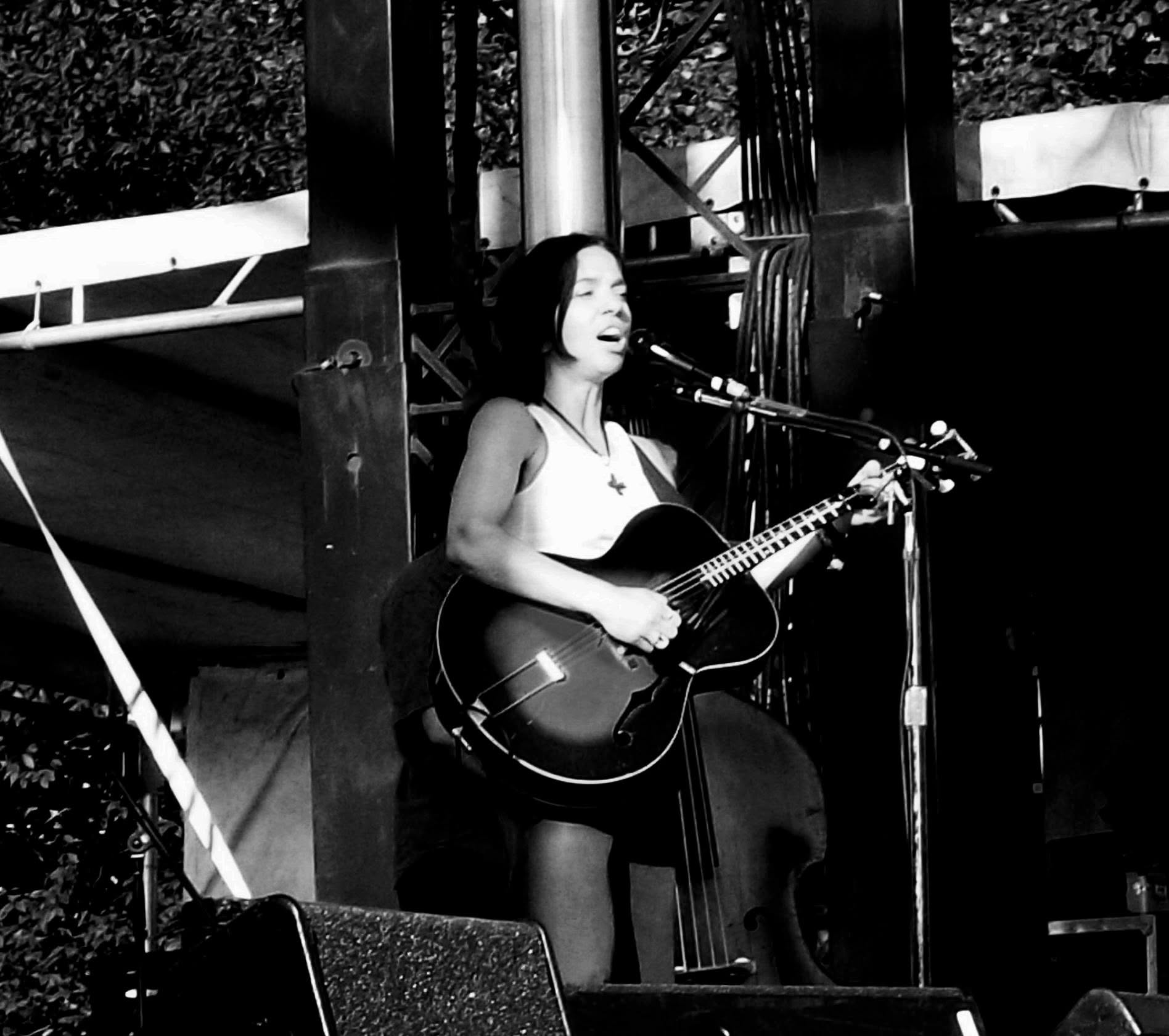 Ani DiFranco live, frame 6