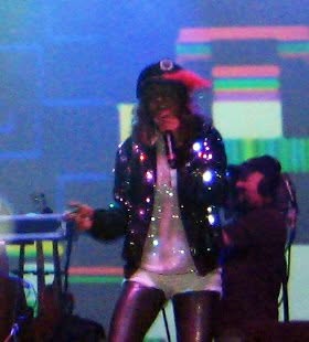 M.I.A. at Vegoose live, frame 4