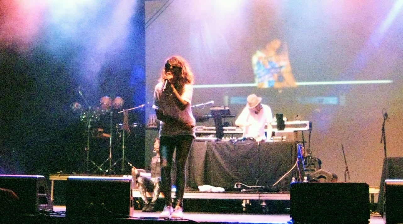 M.I.A. at Vegoose live, frame 8